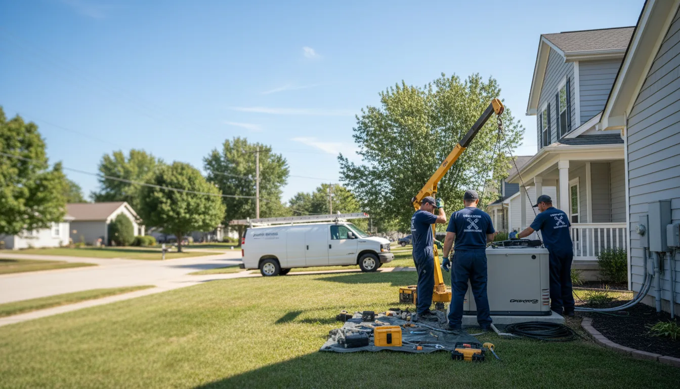 Generator Installation in Flatwoods, LA near me